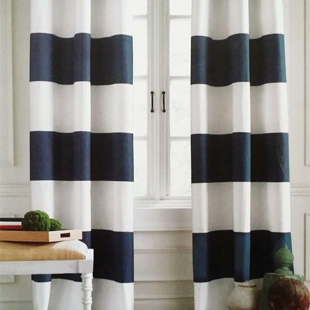 Tommy Hilfiger Cabana Wide Stripe Window Panels